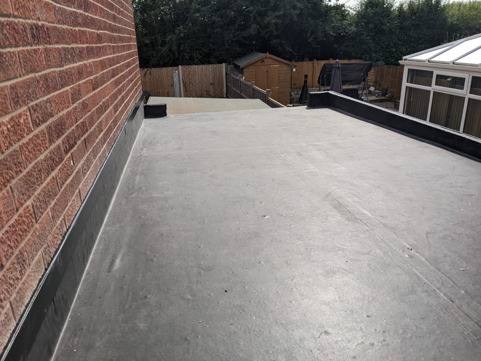 EPDM flat roof