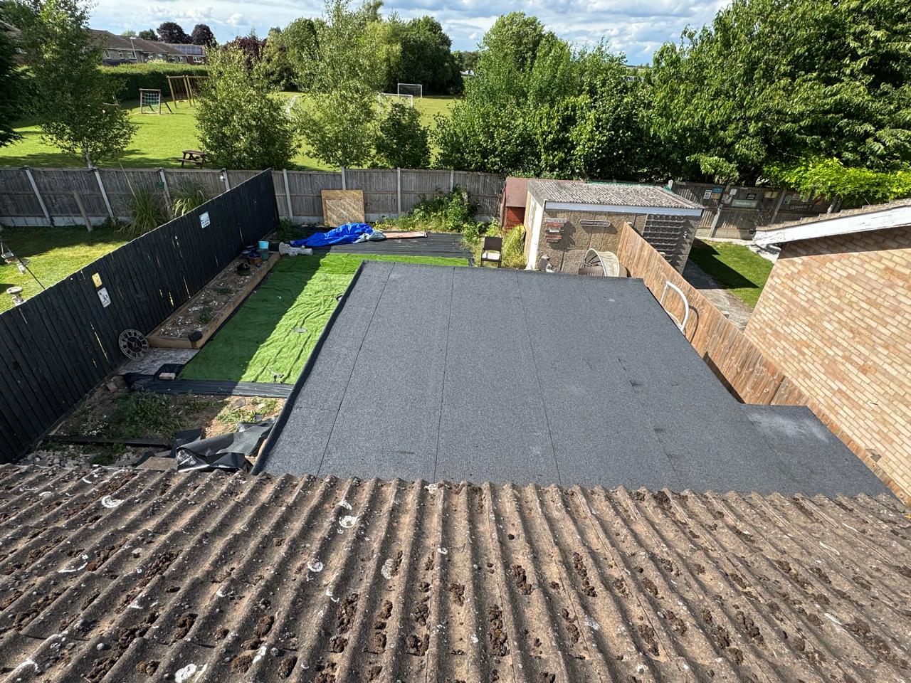 Flat roof installation London