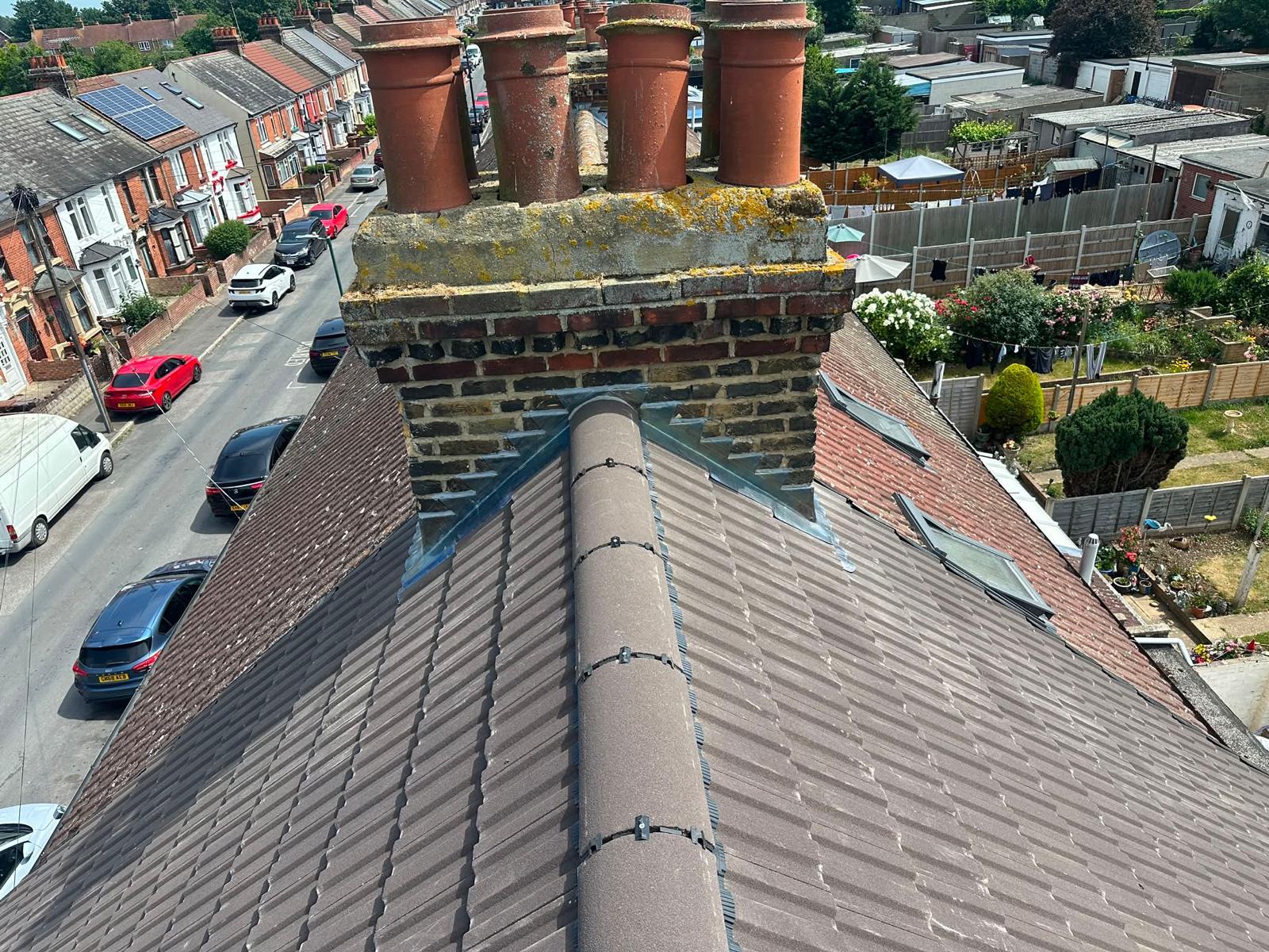 Chimney and lead flashing repairs